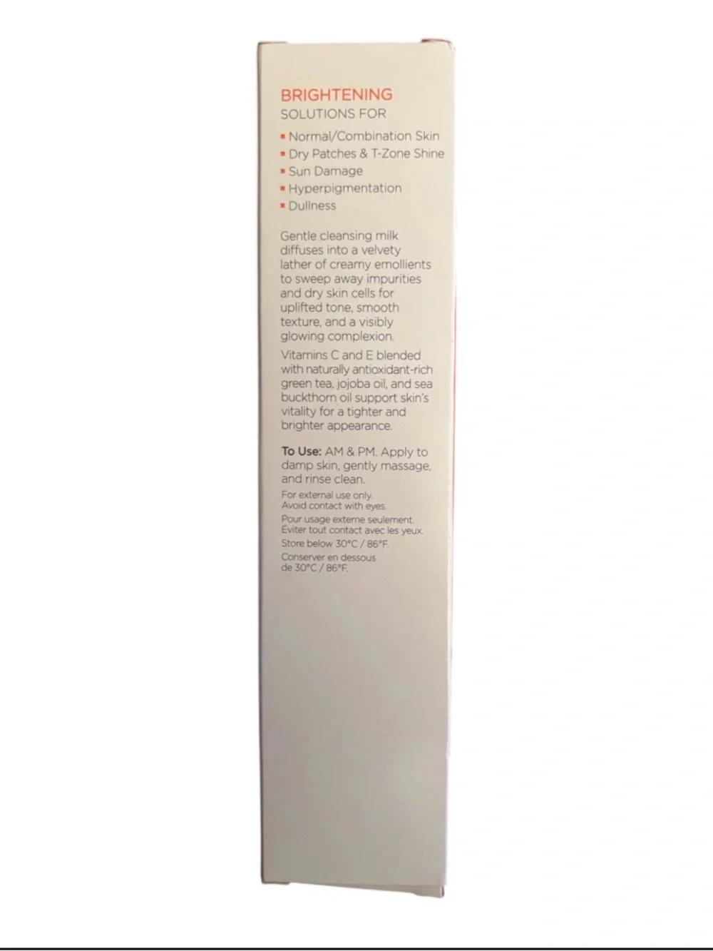 Andalou Naturals | Creamy Cleanser Meyer Lemon + C | Brightening Fruit Stem Cell